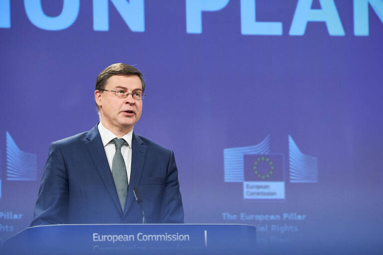 Valdis Dombrovskis. Foto: Dati Bendo/European Commission