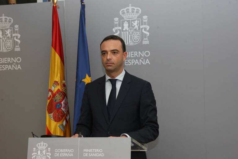 El secretario general de Salud Digital, Información e Innovación del Ministerio de Sanidad, Alfredo González. FOTO: EUROPA PRESS