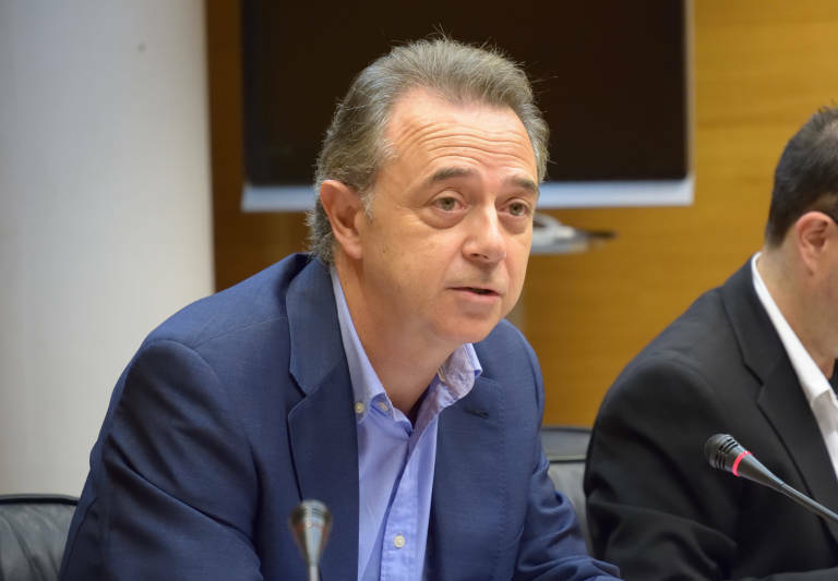 José María Vidal, favorito para presidir el Consell del Audiovisual. Foto: CORTS