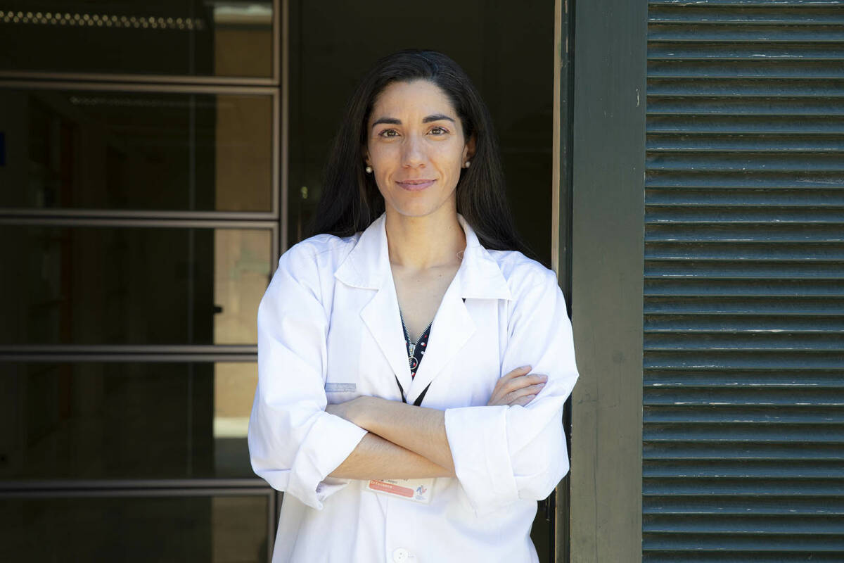 Laura Almudéver, presidenta del Colegio Oficial de Enfermería de Valencia. Foto: MARGA FERRER