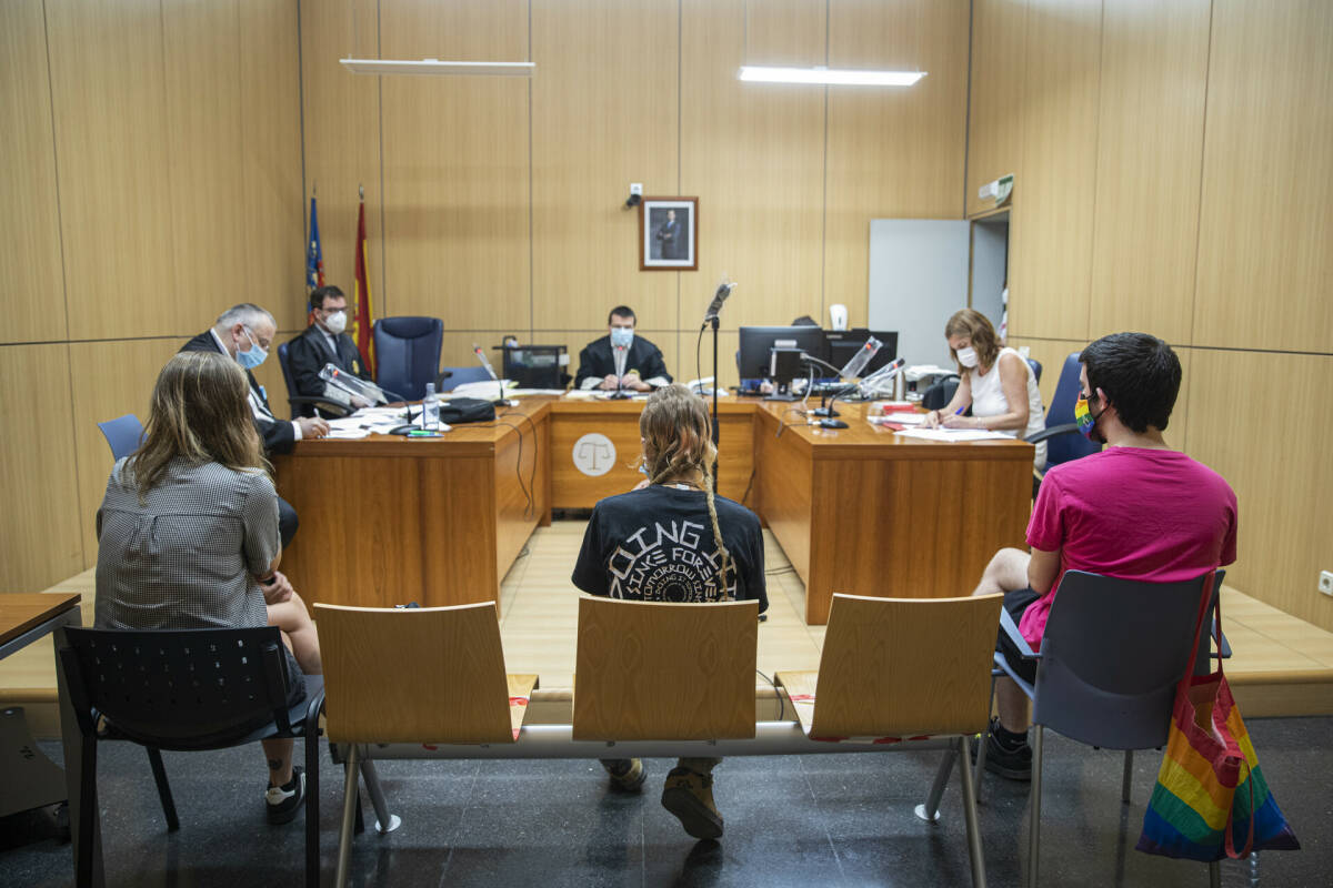 Imagen del juicio celebrado este mes. Foto: EVA MÁÑEZ