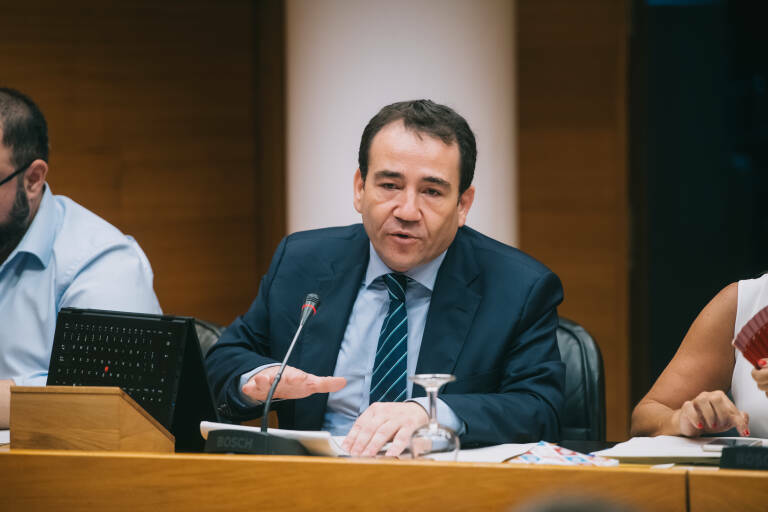 El director del Instituto Valenciano de Finanzas (IVF), Manuel Illueca. Foto: KIKE TABERNER  