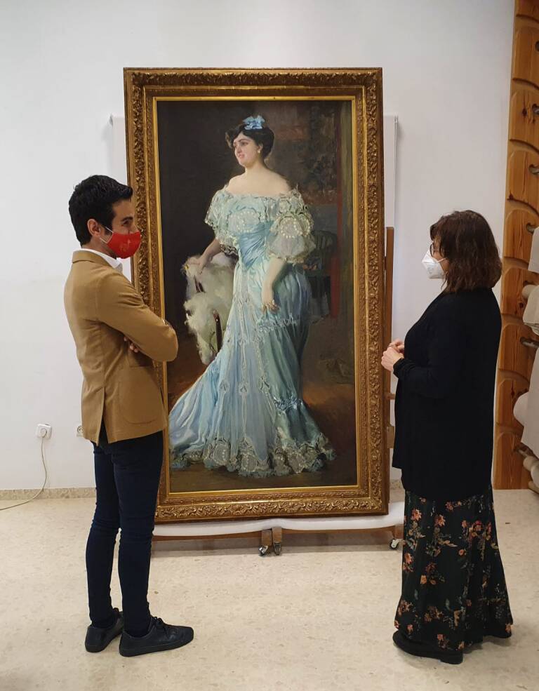 Retrato de Sorolla recientemente adquirido por el Museo de Bellas Artes.