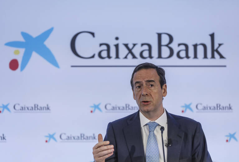 El consejero delegado de CaixaBank, Gonzalo Gortázar. Foto: ROBER SOLSONA/EP