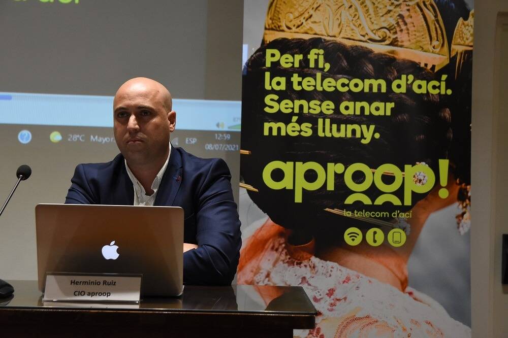 Herminio Ruiz, director de tecnologías de la información de Aproop. Foto: VP