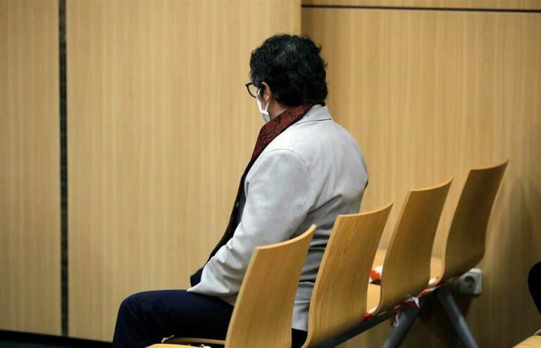 El acusado, durante el juicio. Foto: EFE
