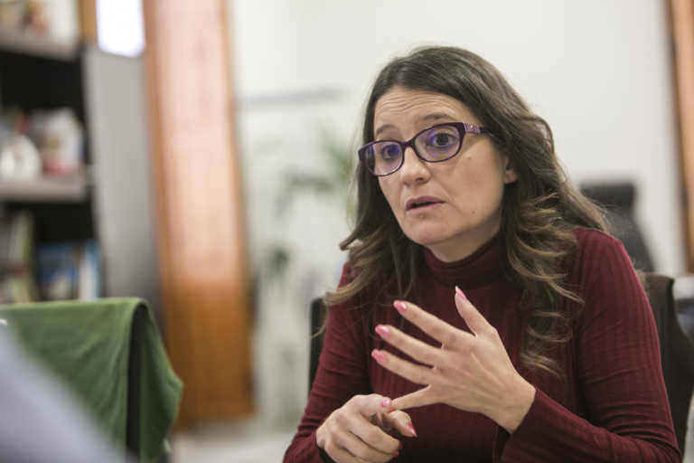 La consellera de Igualdad, Mónica Oltra. 