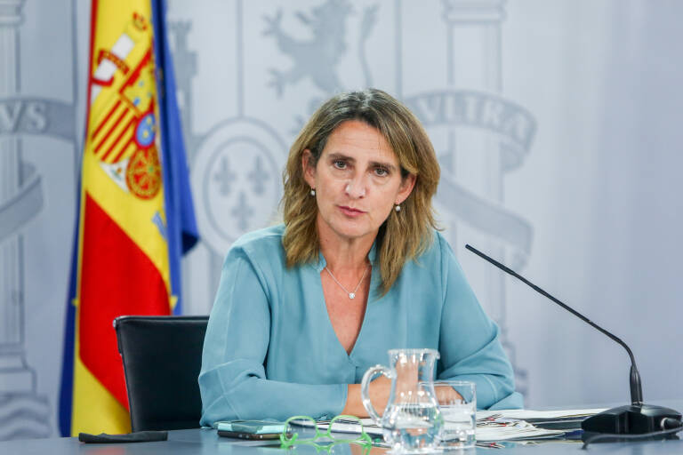 La Ministra para la Transición Ecológica y el Reto Demográfico, Teresa Ribera. Foto: R.RUBIO.POOL/EP