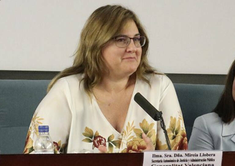 La exsecretaria autonómica Mireia Llobera. Foto: UCV