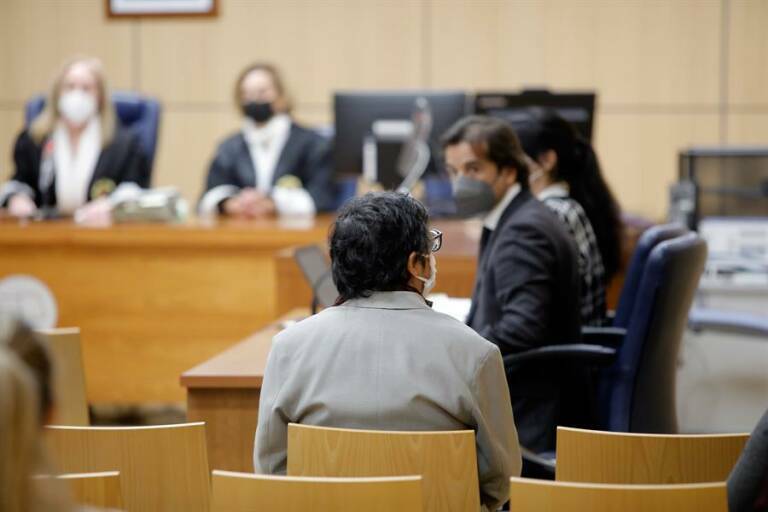 Imagen del juicio. Foto: EFE/BIEL ALIÑO