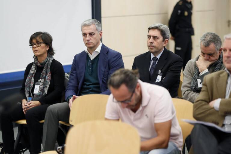Cristina Ibáñez, Ricardo Costa, Vicente Rambla, Cándido Herrero y Álvaro Pérez Alonso. Foto: EP