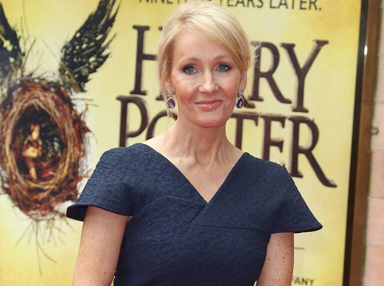 J. K. Rowling, autora de Harry Potter. Foto: BRETT D. COVE/CONTACTO