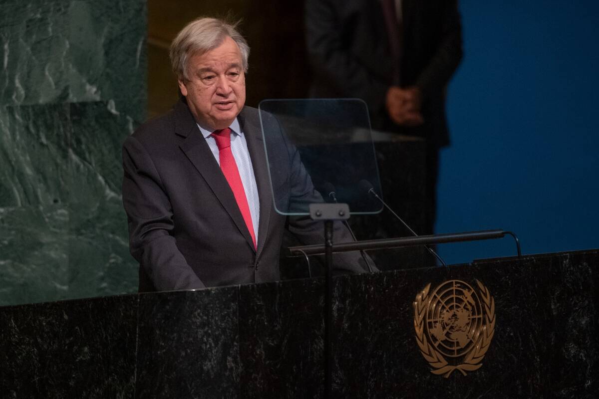 Antonio Guterres. Foto: CIA PAK/UN PHOTO/XINHUA NEWS/CONTACTOPHOTO