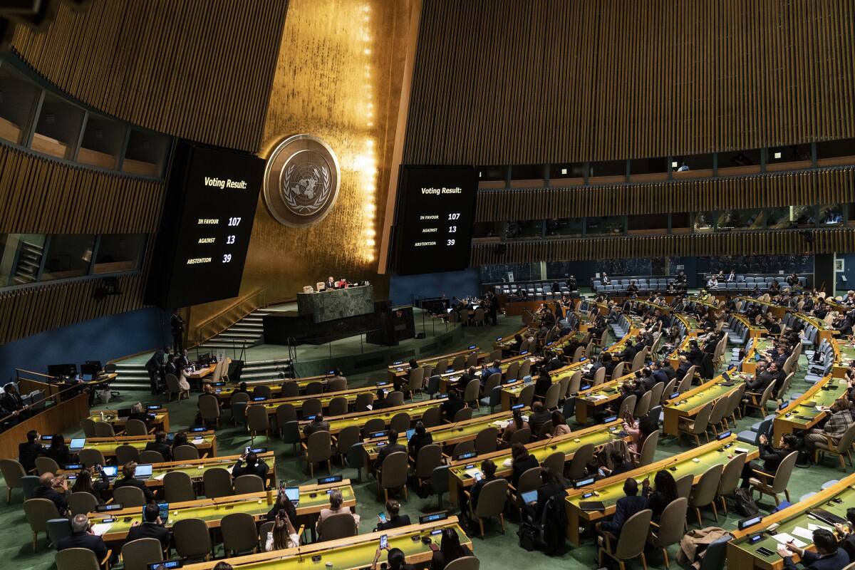 Asamblea General de Naciones Unidas. Foto: LEV RADIN / ZUMA PRESS / CONTACTOPHOTO