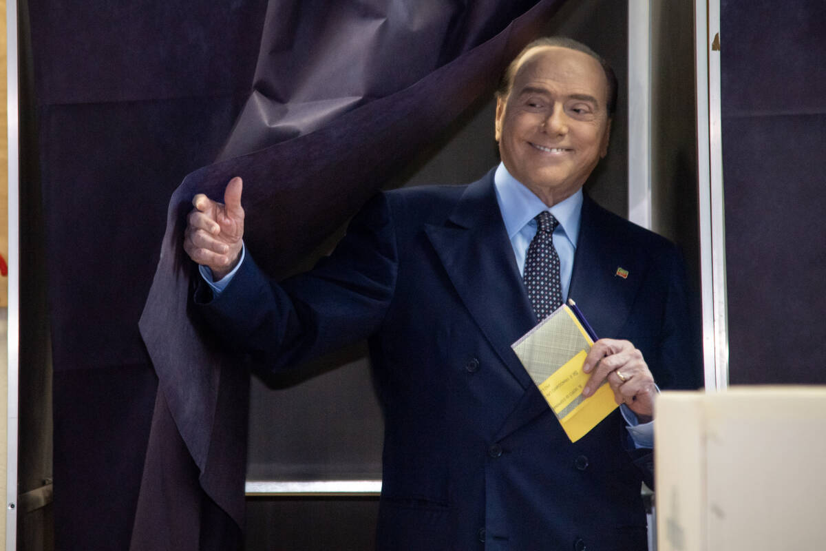 Silvio Berlusconi, líder de Forza Italia. Foto: Claudio Furlan / LaPresse via ZUMA / DPA 