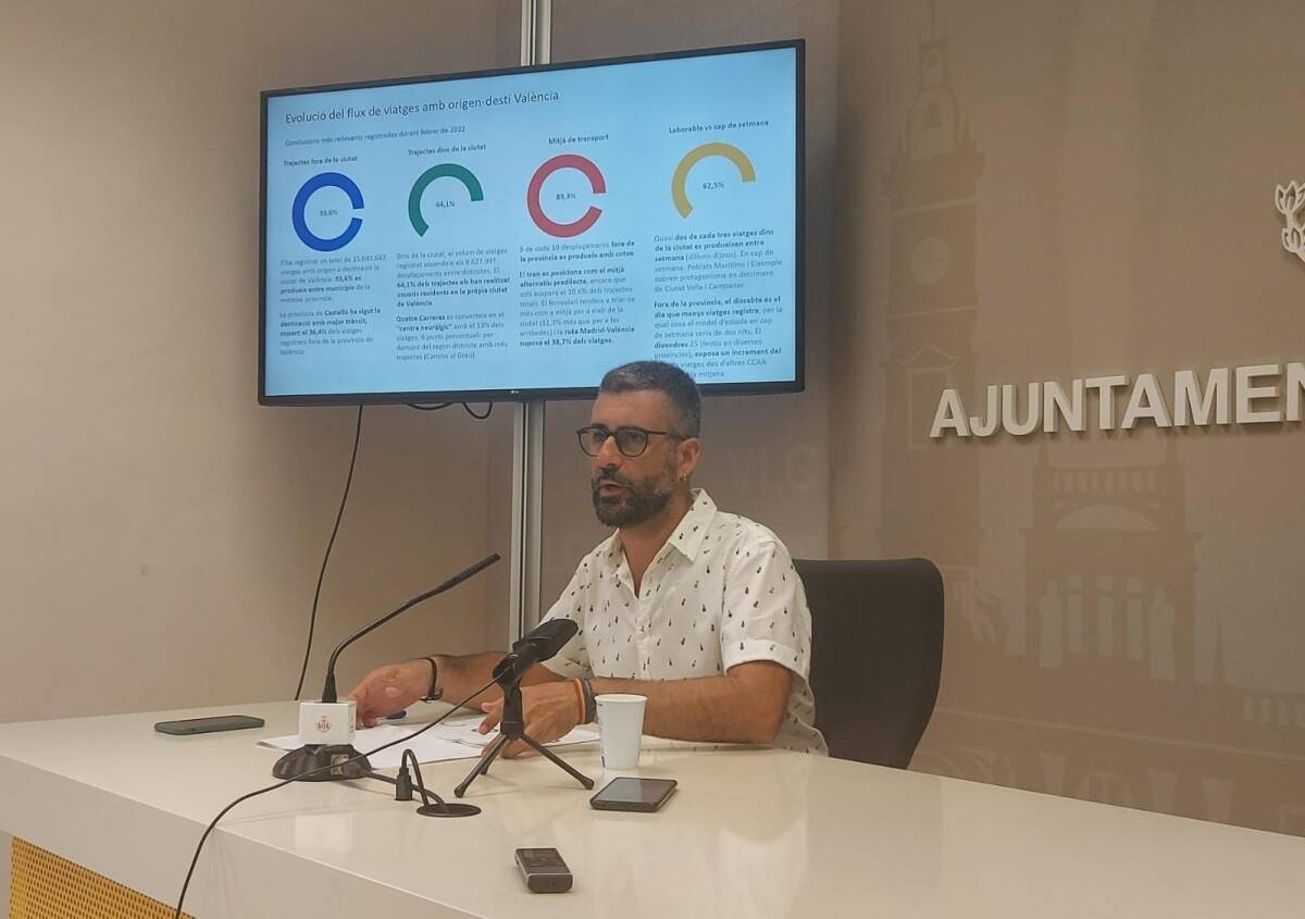 El concejal de Agenda Digital, Pere Fuset. Foto. Ayuntamiento de València