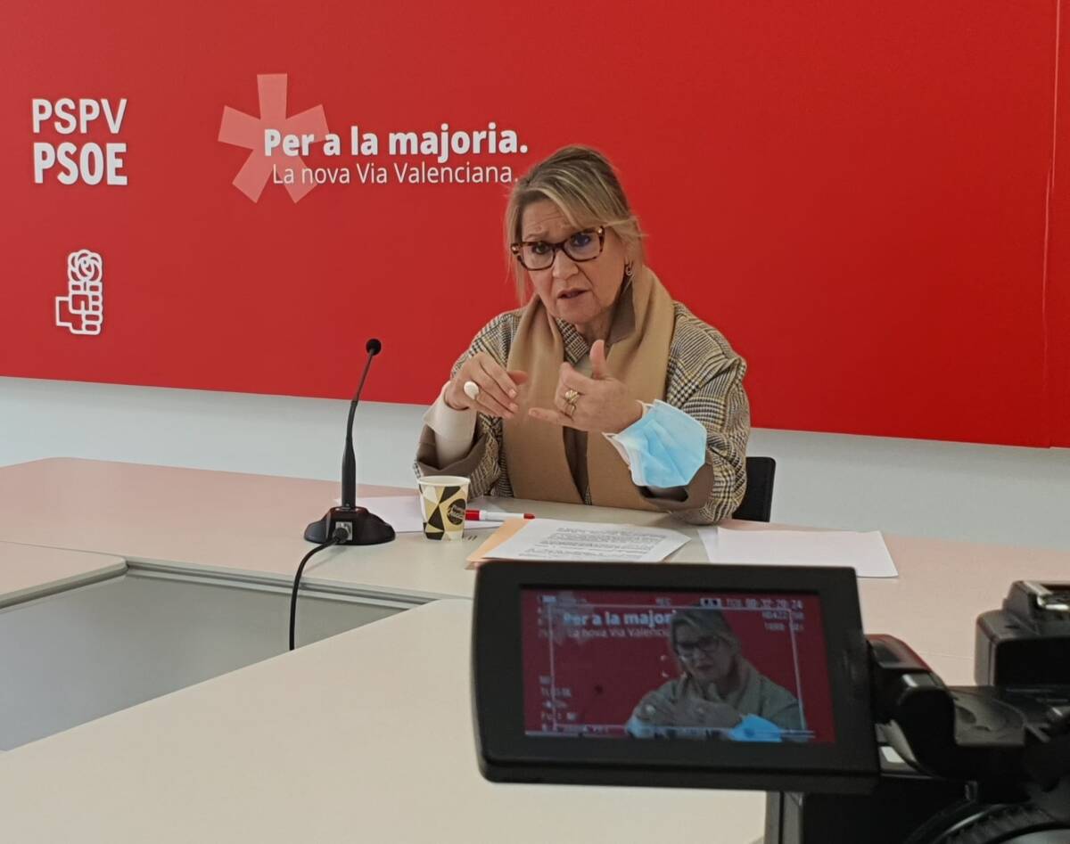 La eurodiputada valenciana del PSPV-PSOE, Inmaculada Rodríguez-Piñero. Foto: PSPSV