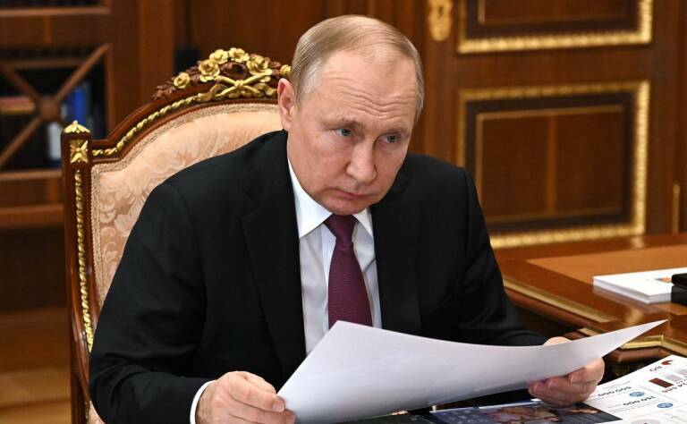 Vladimir Putin, presidente de Rusia. Foto: EP