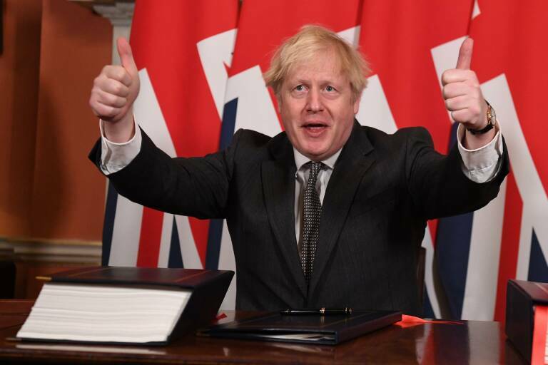 Boris Johnson. Foto: LEON NEAL/PA WIRE/DPA
