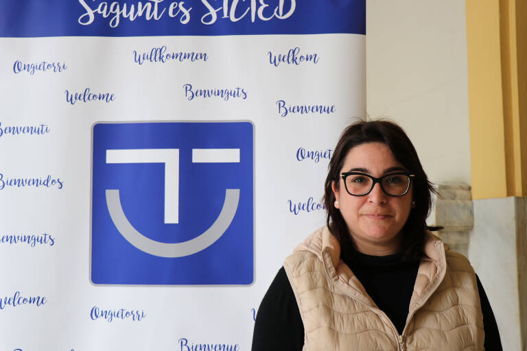 Natalia Antonino, concejal de Turismo en el Ayuntamiento de Sagunt. Foto: Ajuntament de Sagunt