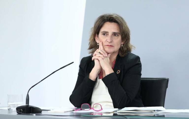 Teresa Ribera, vicepresidenta cuarta y ministra de Transición Ecológica. Foto: E.PARRA/EP
