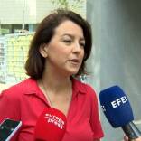 La portavoz del PSOE en el Senado, Eva Granados. Foto: EP