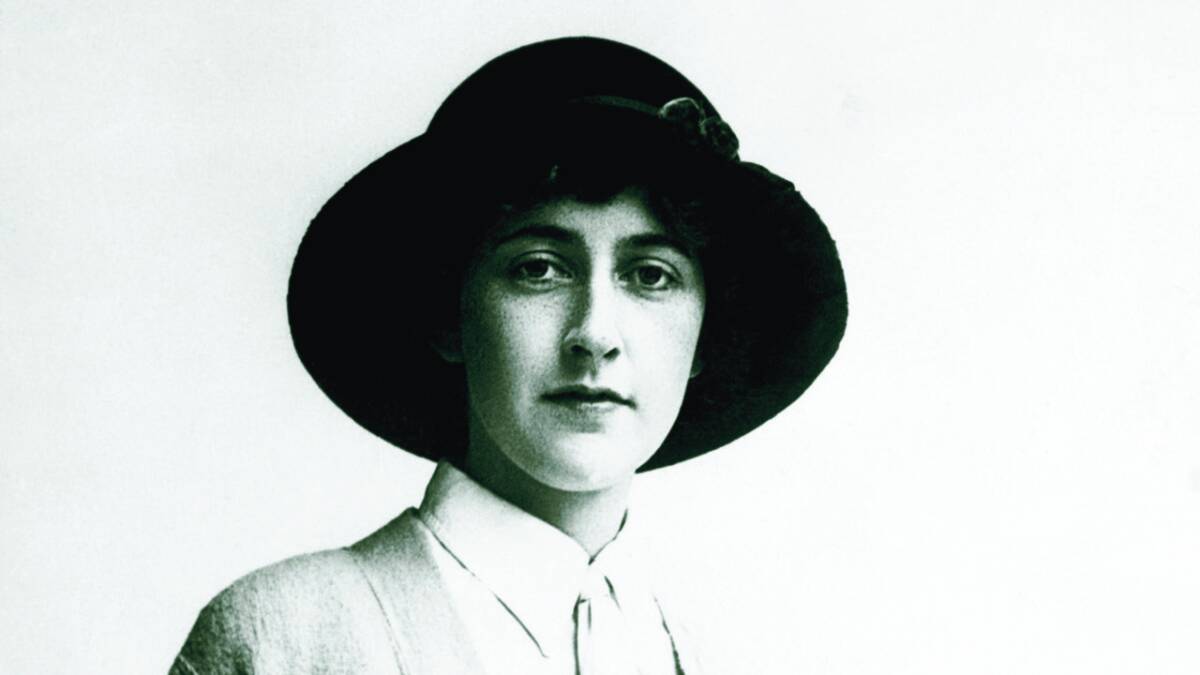 Agatha Christie en 1926, quan desaparegué