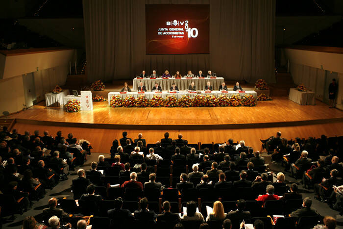 Junta de accionistas de 2010. Foto: EVA MÁÑEZ