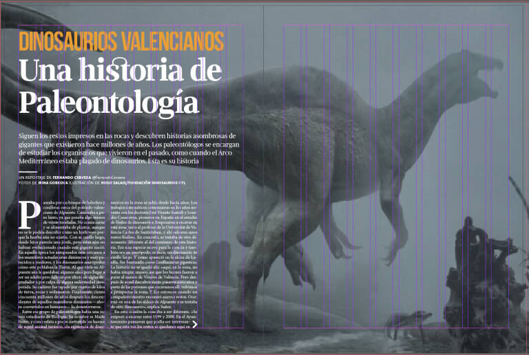 Dinosaurios valencianos: Una historia de Paleontología. Un reportaje de  Fernando Cervera - Revista Plaza