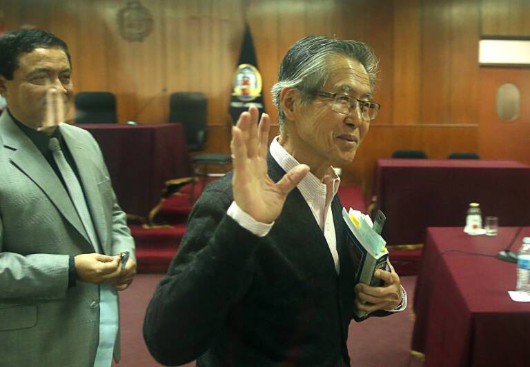 Alberto Fujimori. Foto: EL COMERCIO/ZUMA PRESS