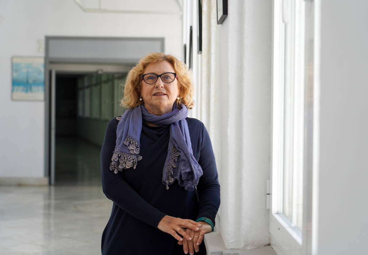 María José Alemany, presidenta de la asociación Derecho a Morir Dignamente. Foto: EDUARDO MANZANA