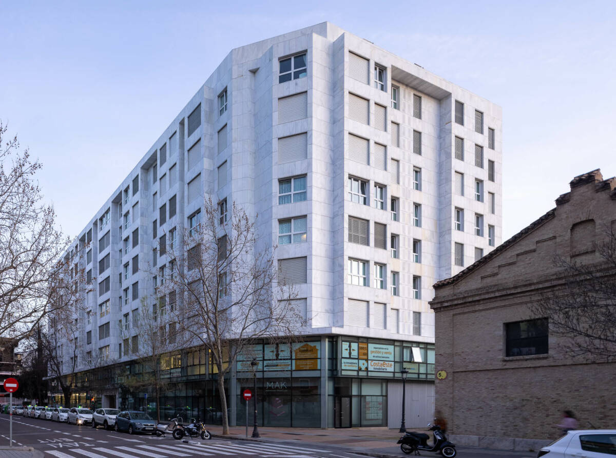 Edificio de Inmobiliaria Guadalmedina en la parcela de Tabacalera permutada. Foto: IGSA