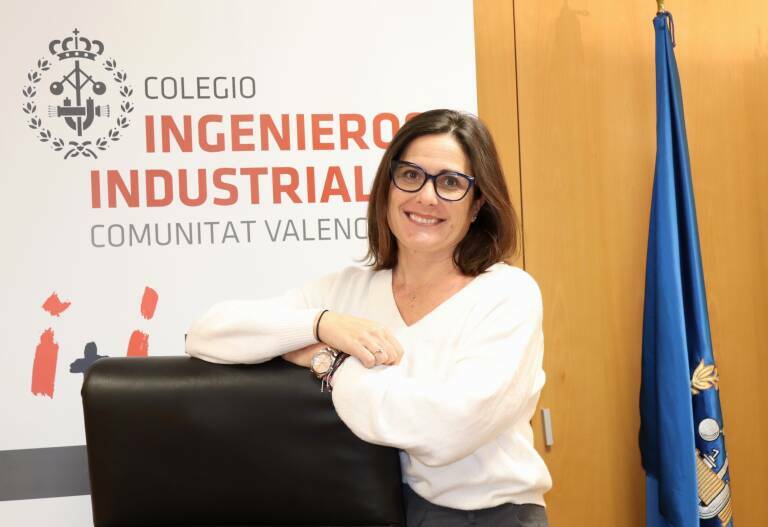 Eva Marco, presidenta de la demarcación de Valencia del COIICV