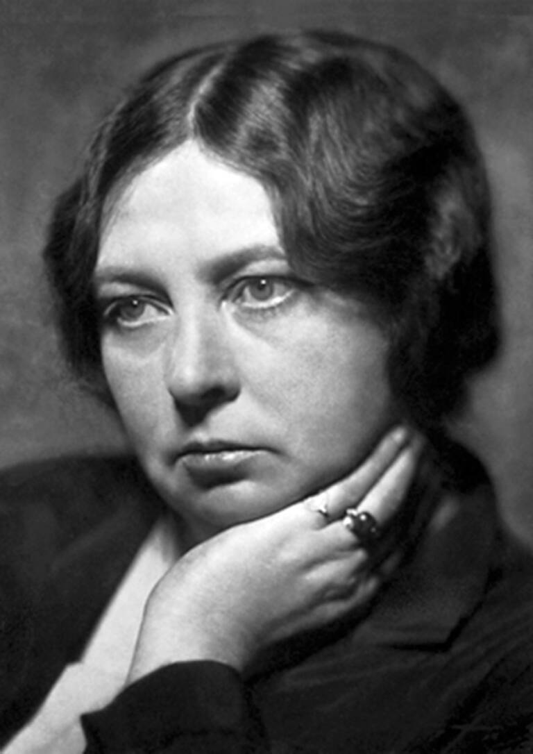 Sigrid Undset en 1928 (© Aage Remfeldt Aage Rasmussen)