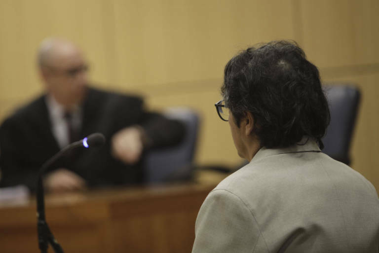 Luis Eduardo Ramírez, durante el juicio. Foto: EFE