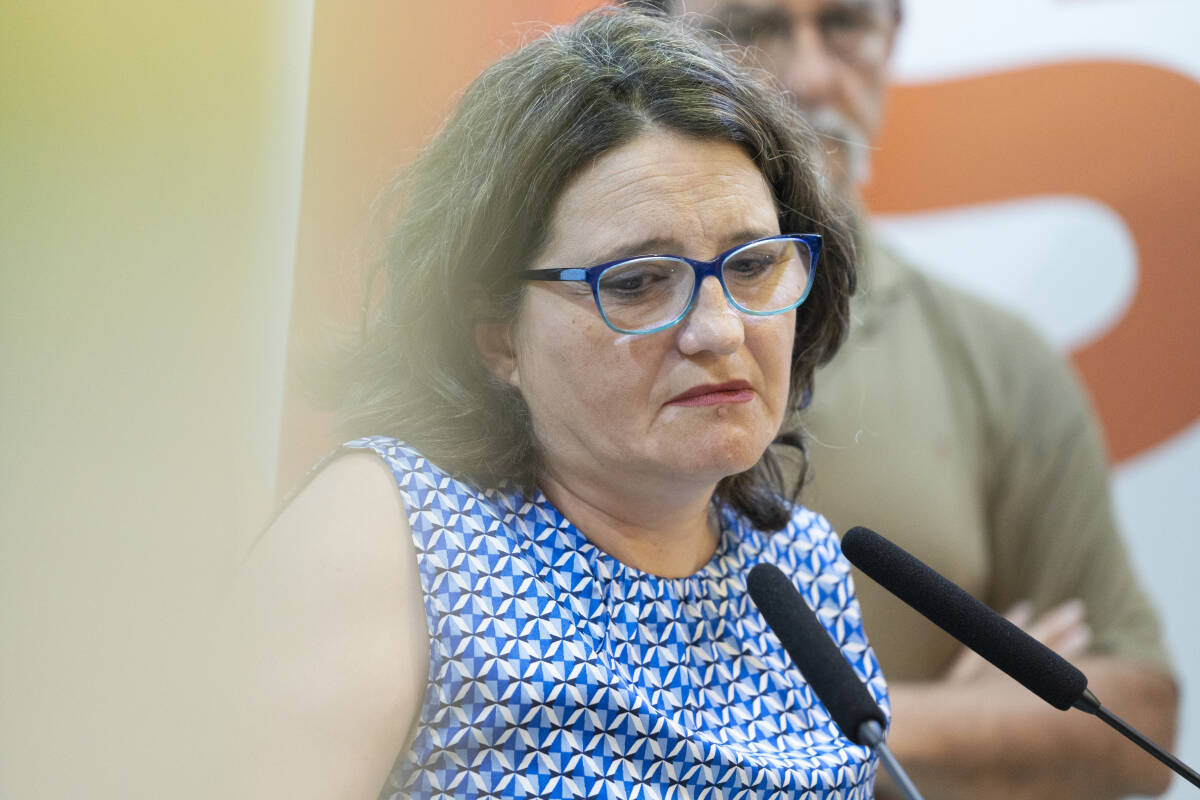 Mónica Oltra, ex vicepresidenta del Consell. Foto: Jorge Gil/EP