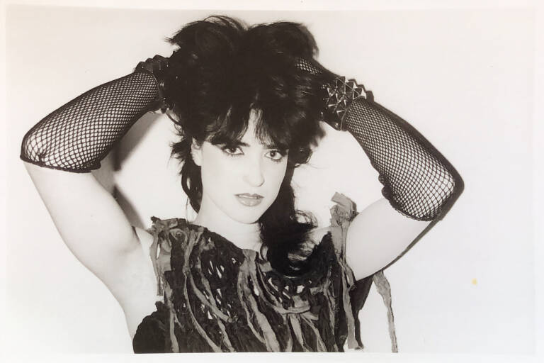 Ana Curra, fotografiada en 19883 por Rafa Cervera para Estricnina