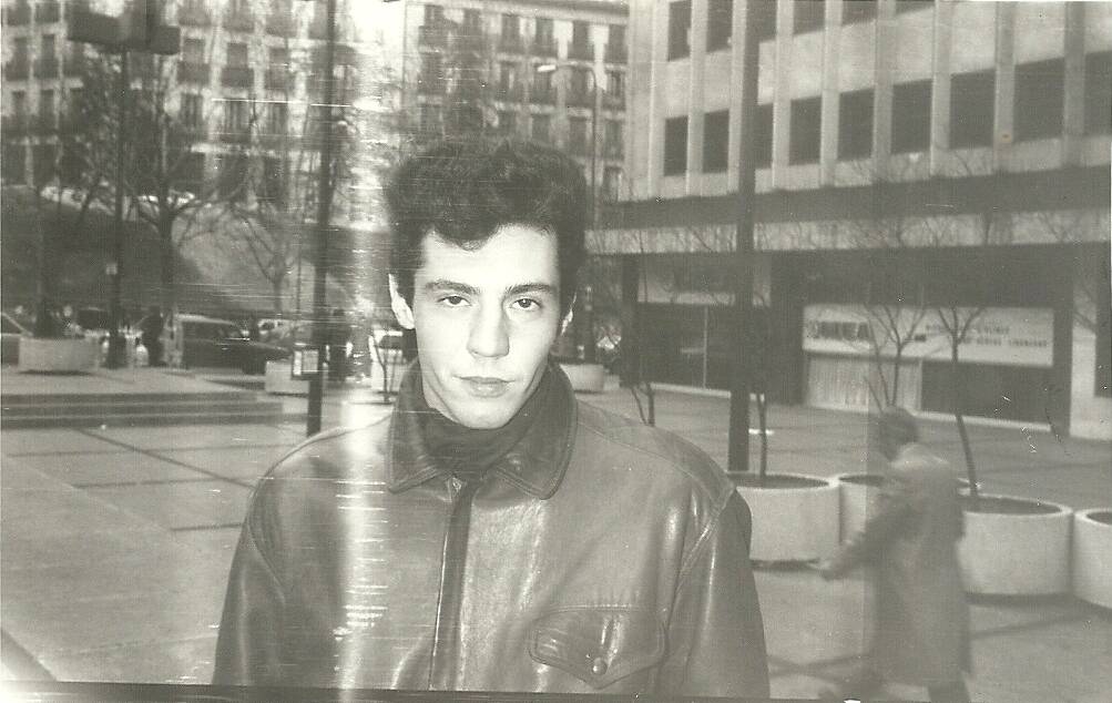Bernardo Bonezzi, 1983, fotografiado por Rafa Cervera para Estricnina