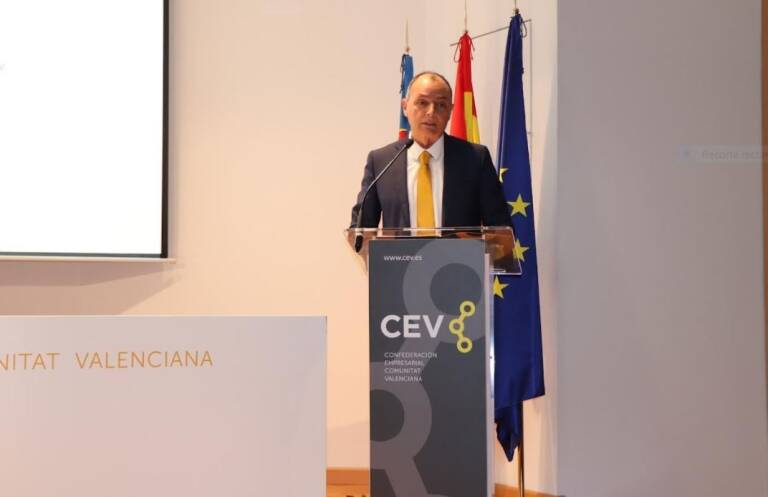 El presidente de la CEV, Salvador Navarro. Foto: CEV