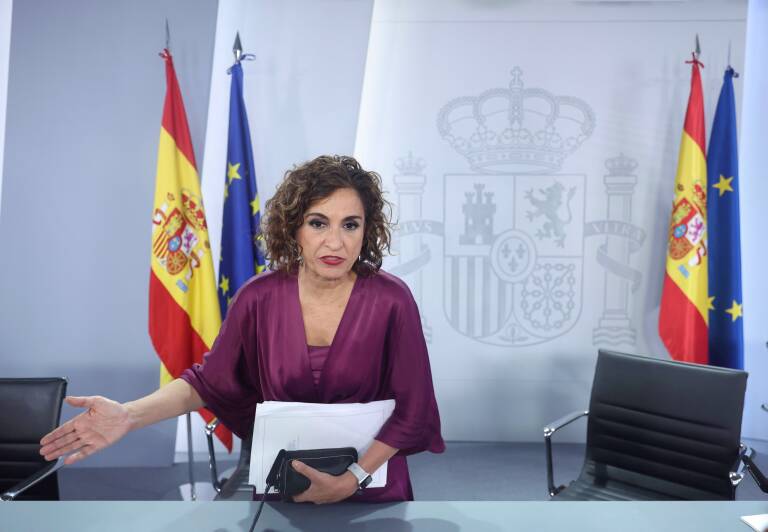 La ministra de Hacienda y Función Pública, María Jesús Montero. Foto: EDUARDO PARRA/EP