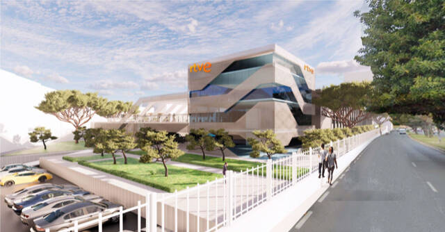 Figuración del futuro centro previsto. Imagen: RTVE
