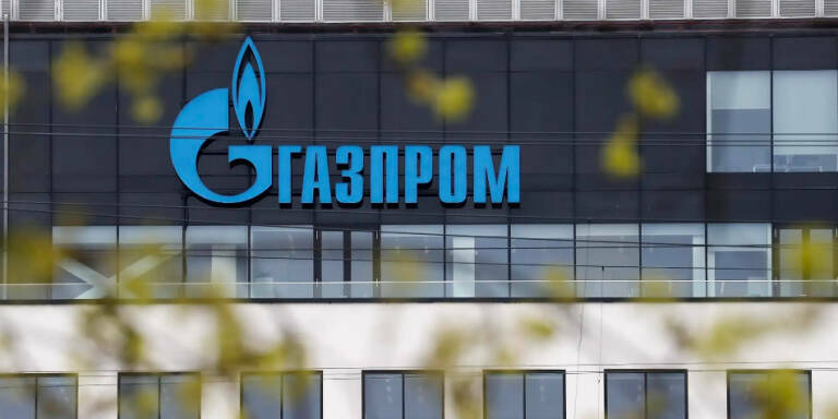 Edificio de Gazprom en Rusia. Foto: EFE