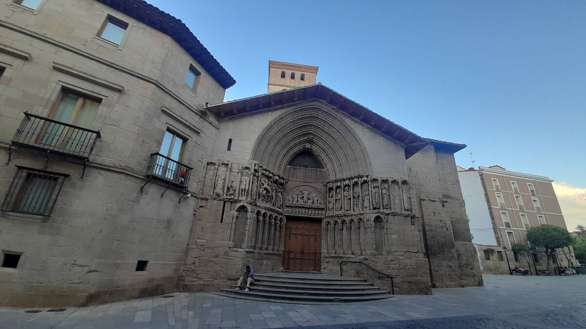 Iglesia de san Bartolomé, la más antigua de Logroño. Foto: Javier Carrasco
