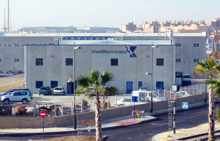 Instalaciones de la empresa en el puerto de Alicante. Foto: MSM