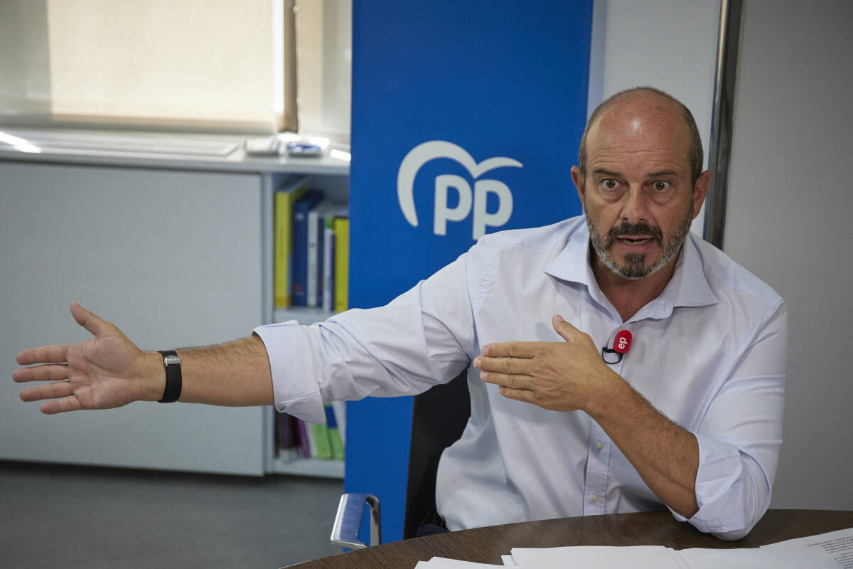 Vicesecretario de Coordinación Autonómica y Local del PP, Pedro Rollán. Foto: Jesús Hellín/ EP