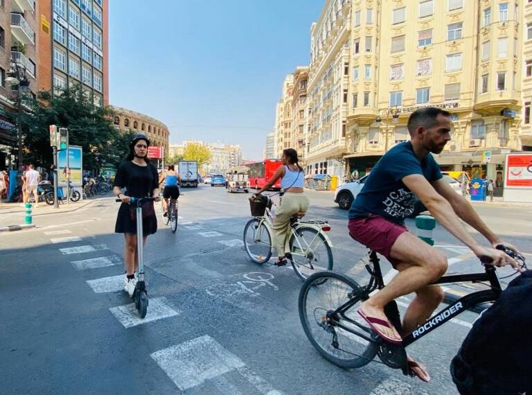 El uso de la bicicleta crece un 21% principios año y apuntala su "crecimiento - Valencia Plaza