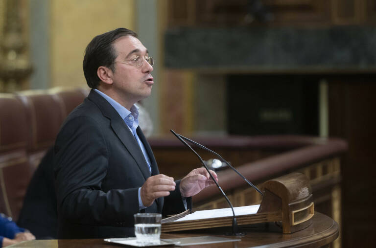 El ministro de Asuntos Exteriores, José Manuel Albares. Foto: ALBERTO ORTEGA/EP
