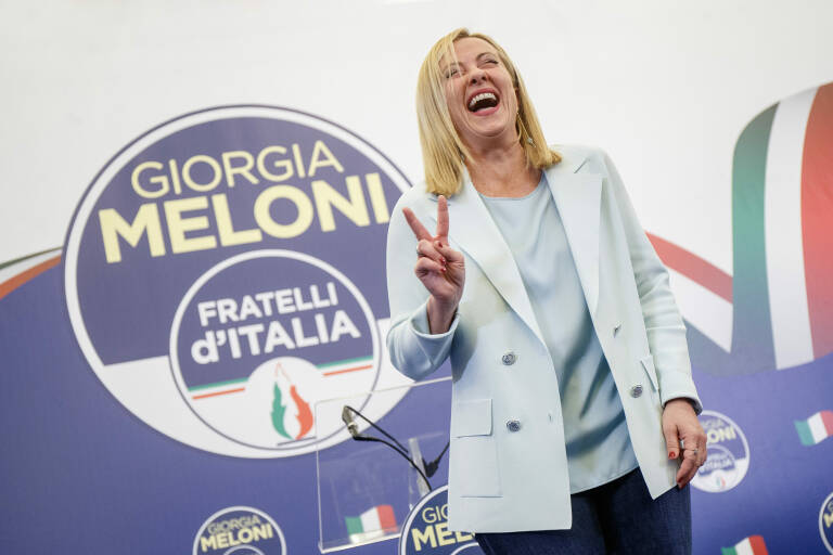 Giorgia Meloni. Foto: EUROPA PRESS/CONTACTO/LAPRESSE/ROBERTO MONALDO.LAP