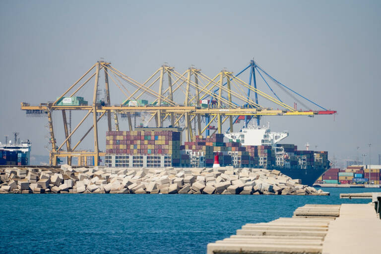 Puerto de València. Foto: EDUARDO MANZANA