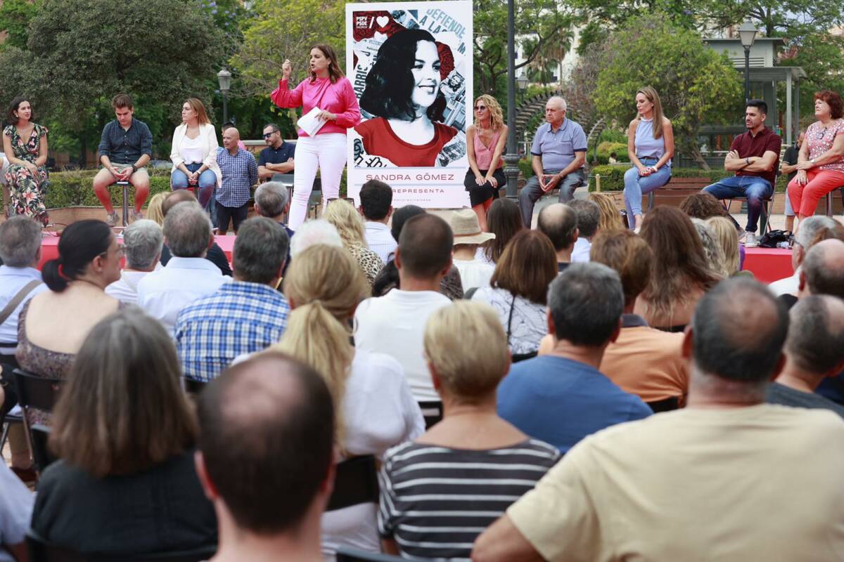 La vicealcaldesa y secretaria general de los socialistas en València, Sandra Gómez. Foto: VP